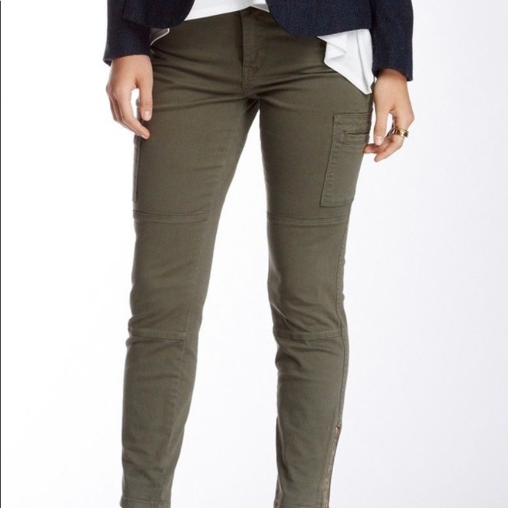 NYDJ - Cargo Skinny- size 12 green